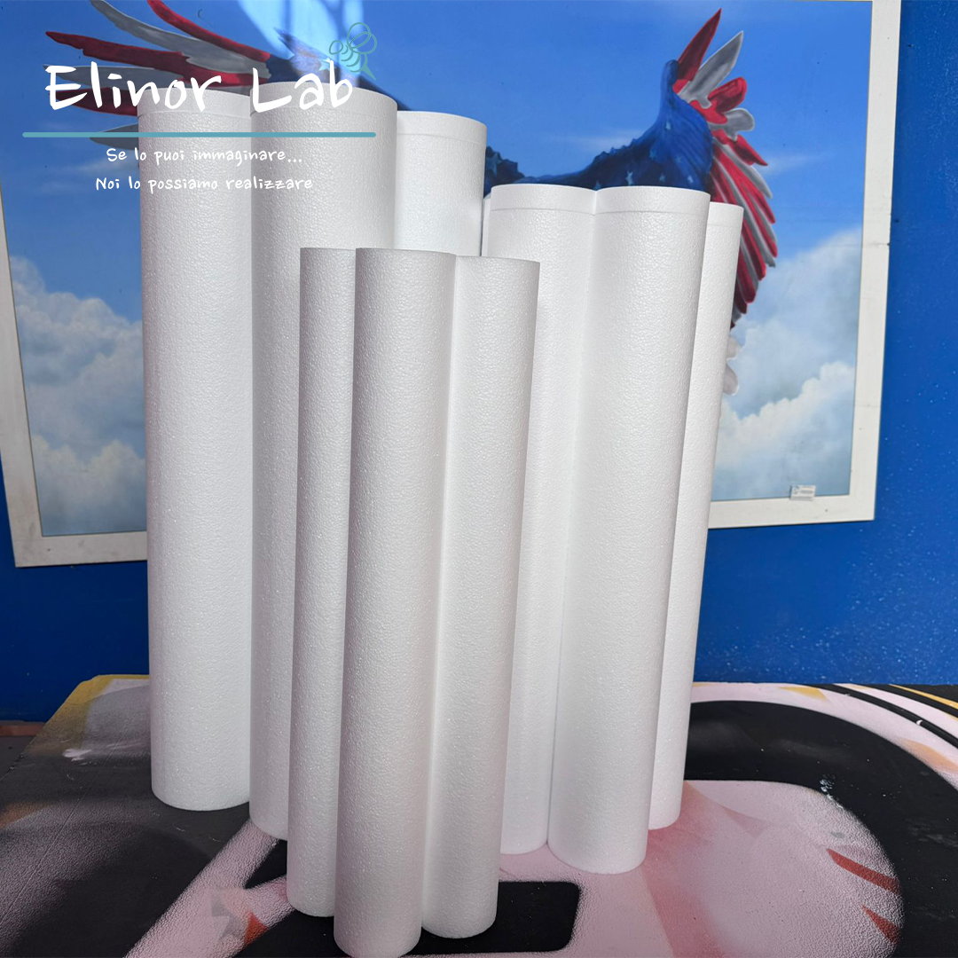 ElinorLab ™CILINDRI IN POLISTIROLO A FIORE