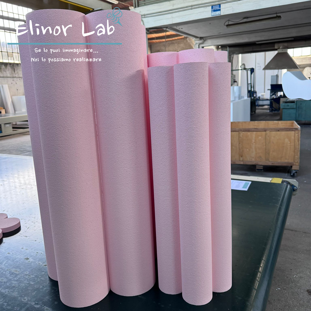 ElinorLab ™CILINDRI IN POLISTIROLO A FIORE