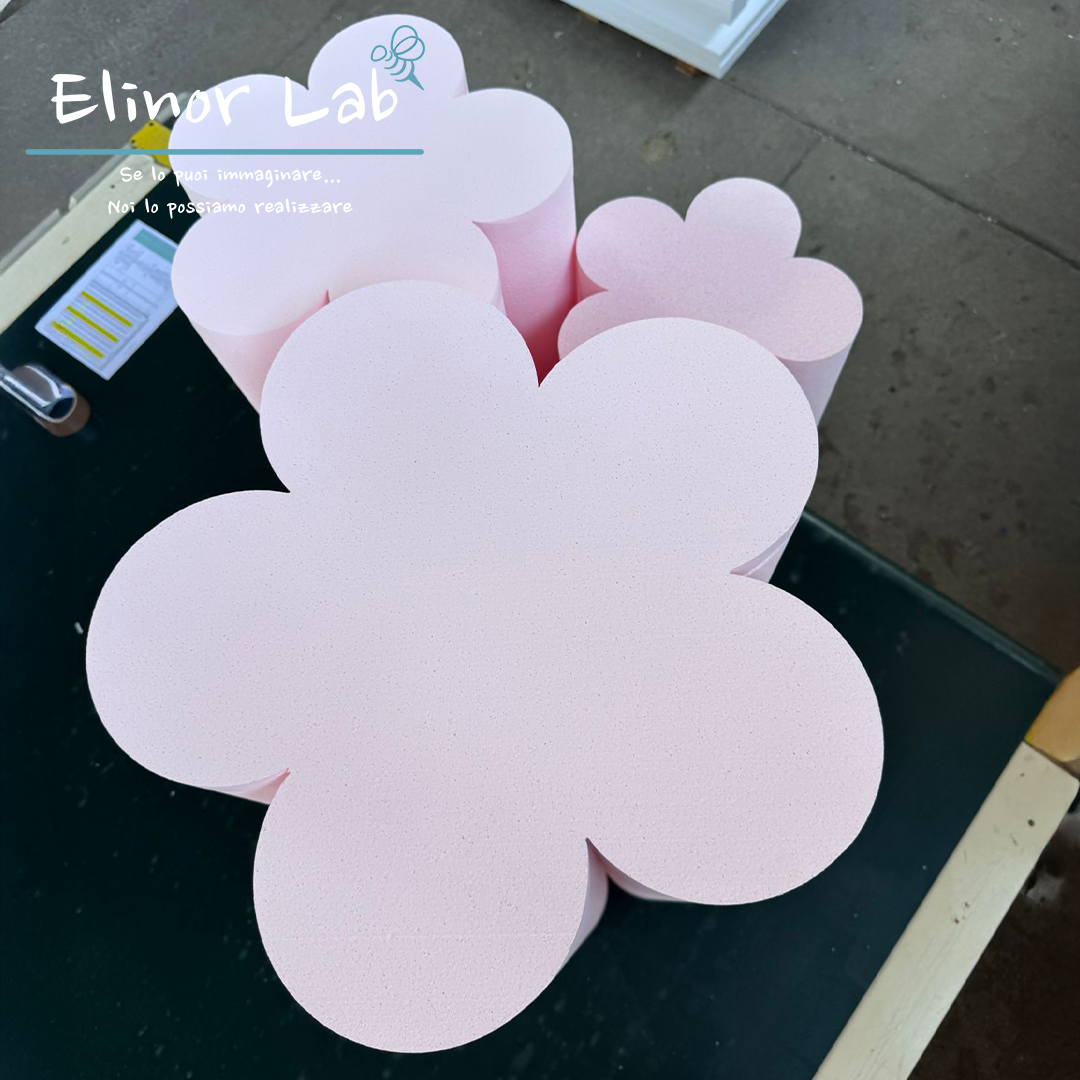 ElinorLab ™CILINDRI IN POLISTIROLO A FIORE