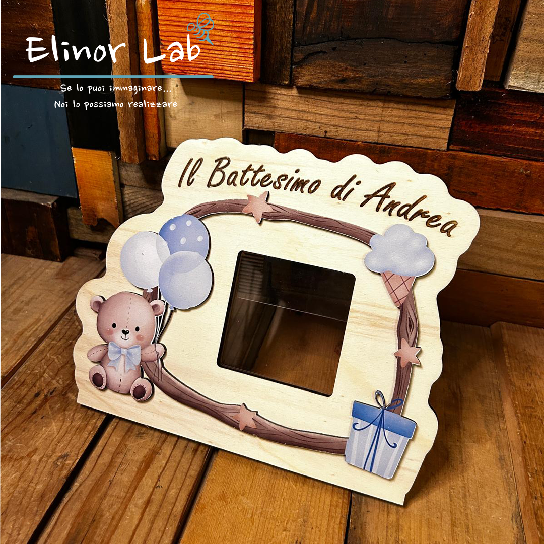 Elinorlab™ Cornice porta foto Bimba