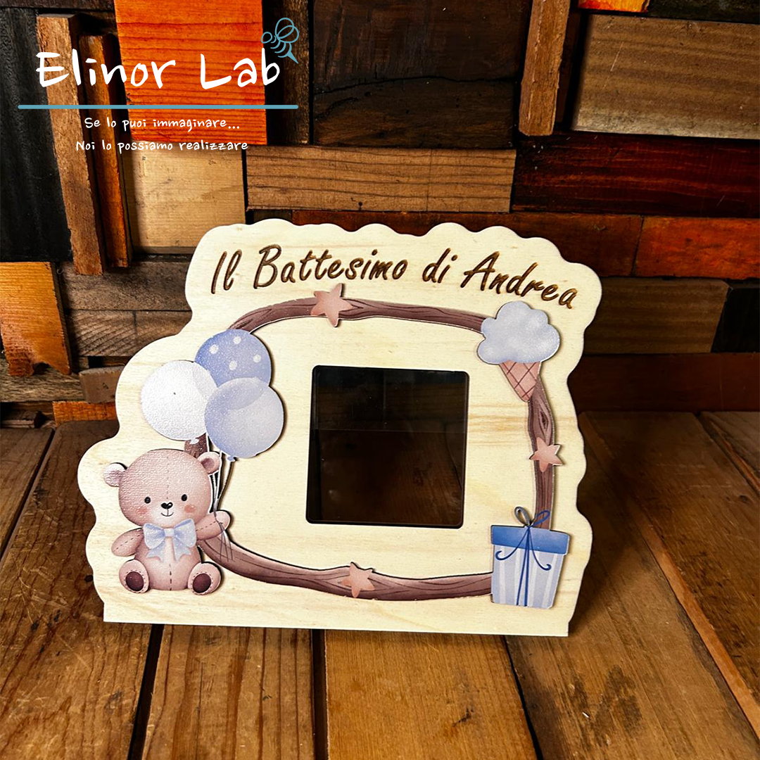 Elinorlab™ Cornice porta foto Bimba