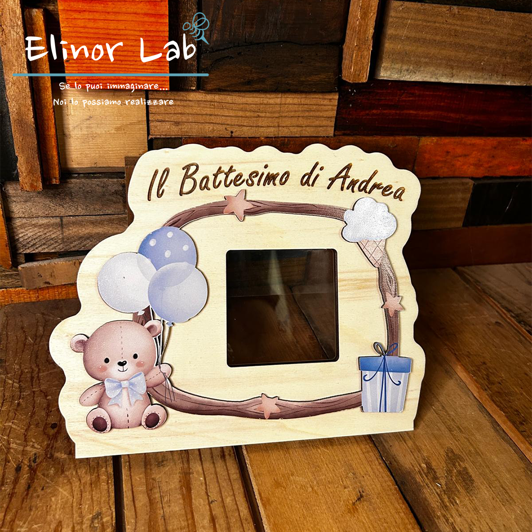 Elinorlab™ Cornice porta foto Bimba