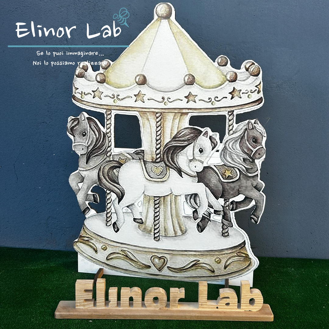ElinorLab ™ALLESTIMENTO GIOSTRA CON CAVALLI