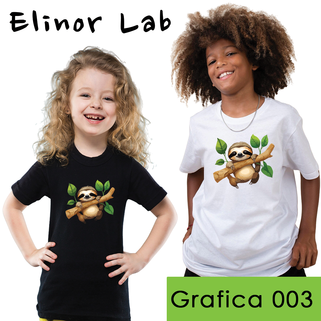 ElinorLab ™️ T-SHIRT - BIMBI - grafica a scelta