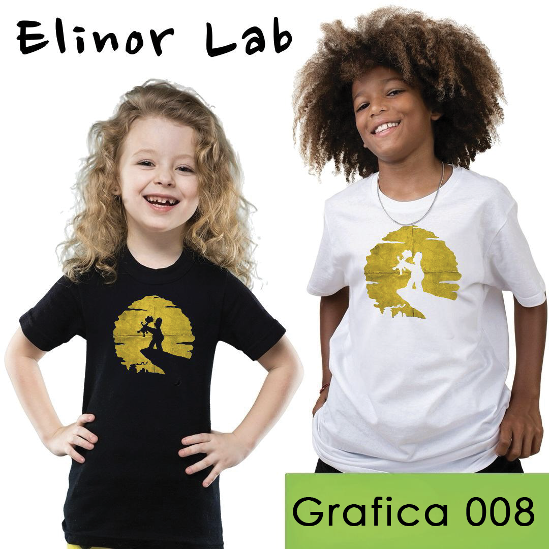 ElinorLab ™️ T-SHIRT - BIMBI - grafica a scelta
