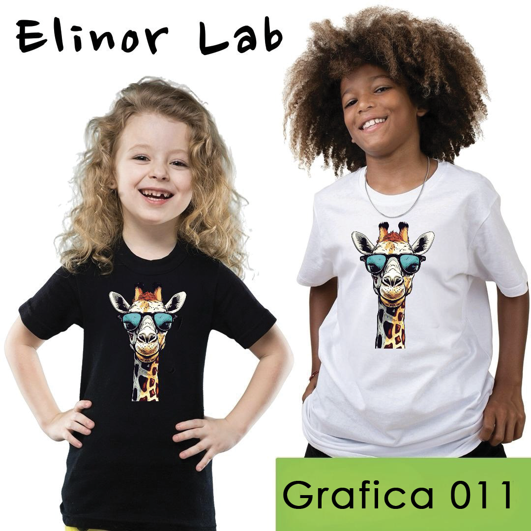 ElinorLab ™️ T-SHIRT - BIMBI - grafica a scelta
