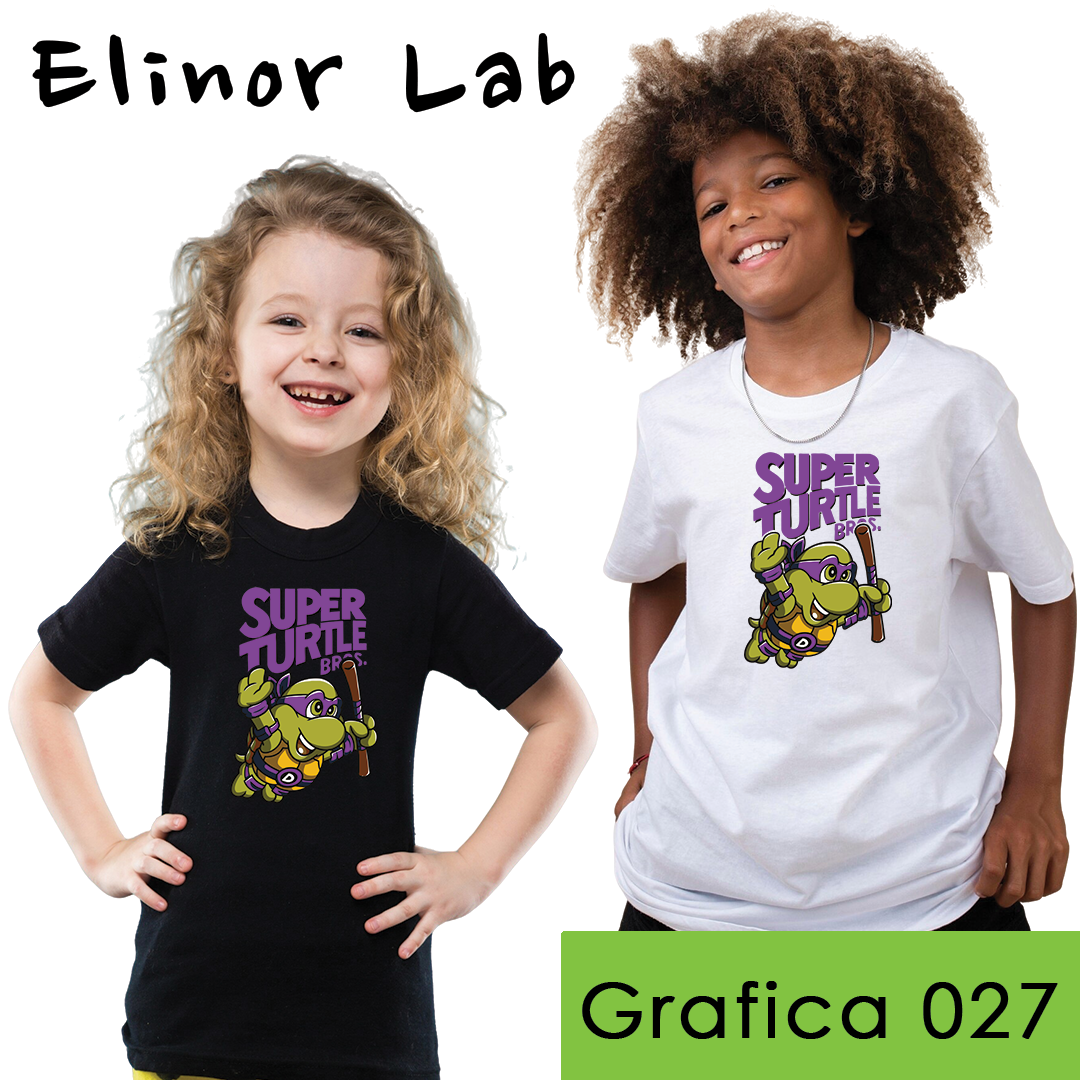 ElinorLab ™️ T-SHIRT - BIMBI - grafica a scelta