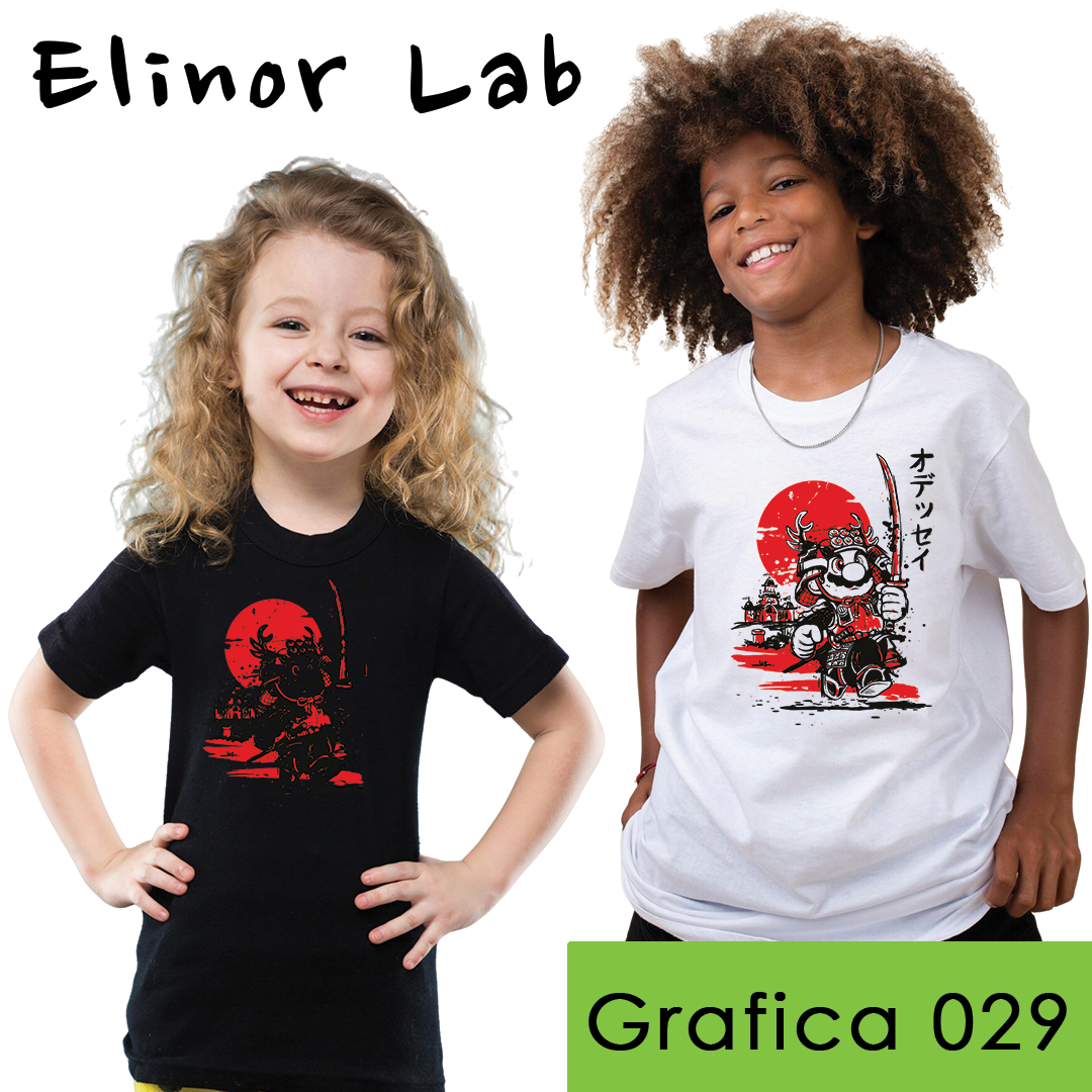 ElinorLab ™️ T-SHIRT - BIMBI - grafica a scelta