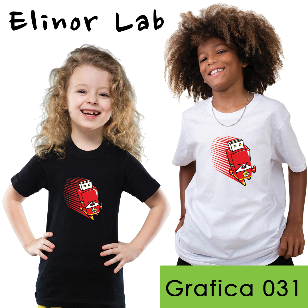 ElinorLab ™️ T-SHIRT - BIMBI - grafica a scelta