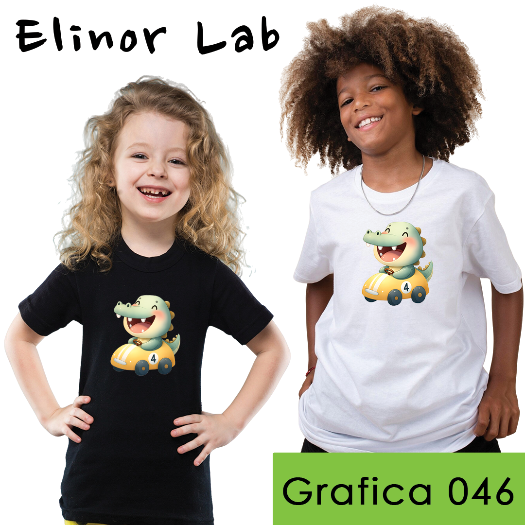 ElinorLab ™️ T-SHIRT - BIMBI - grafica a scelta