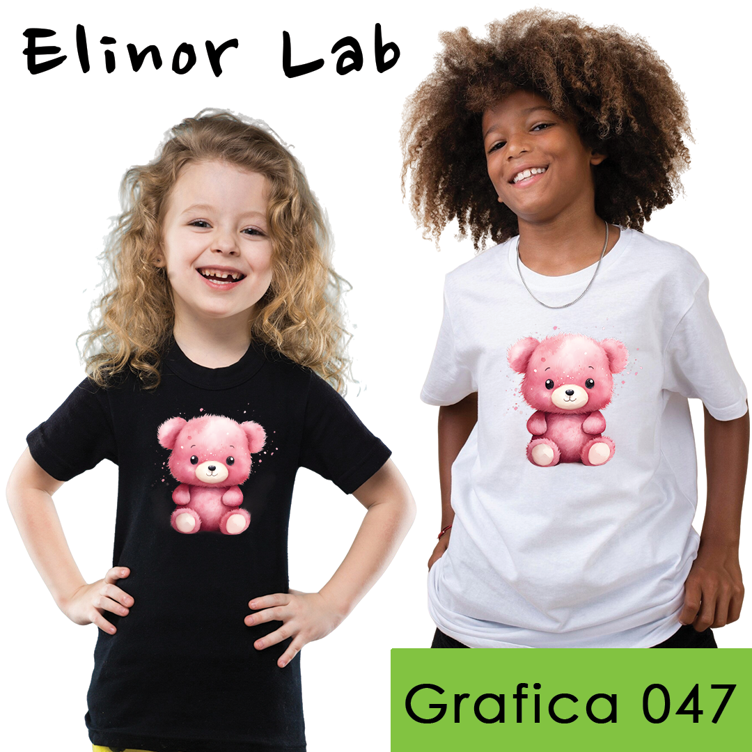 ElinorLab ™️ T-SHIRT - BIMBI - grafica a scelta