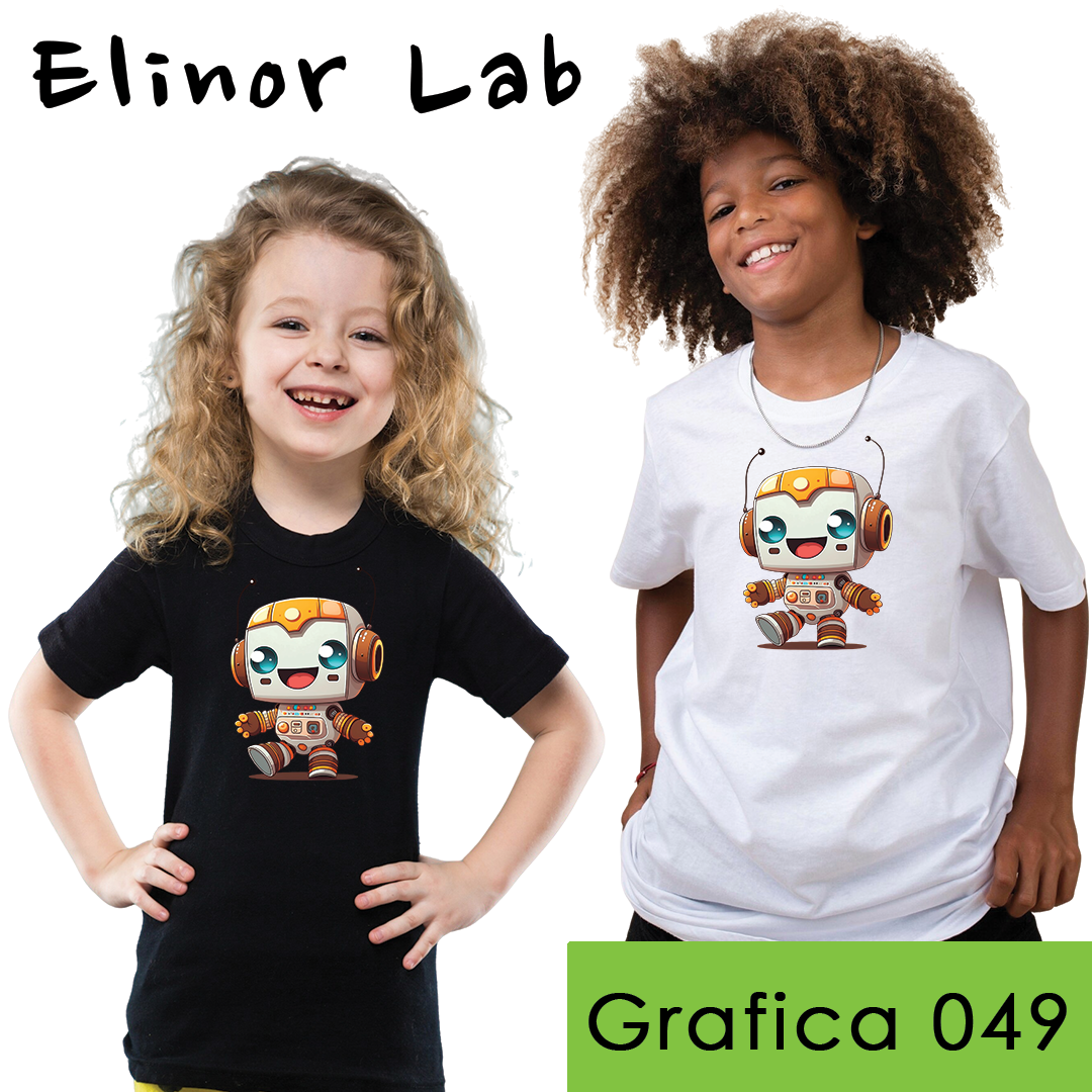 ElinorLab ™️ T-SHIRT - BIMBI - grafica a scelta