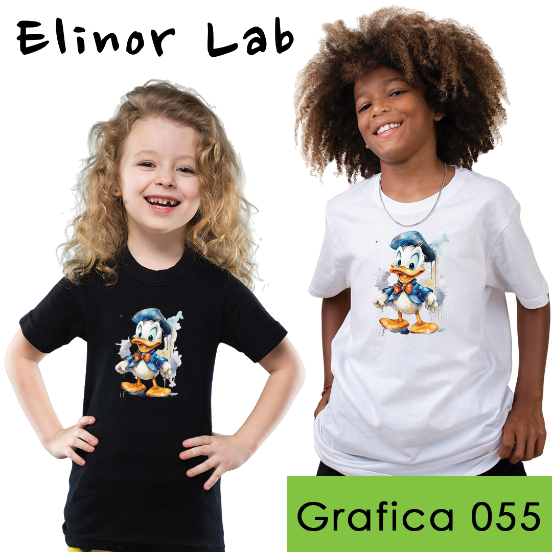 ElinorLab ™️ T-SHIRT - BIMBI - grafica a scelta