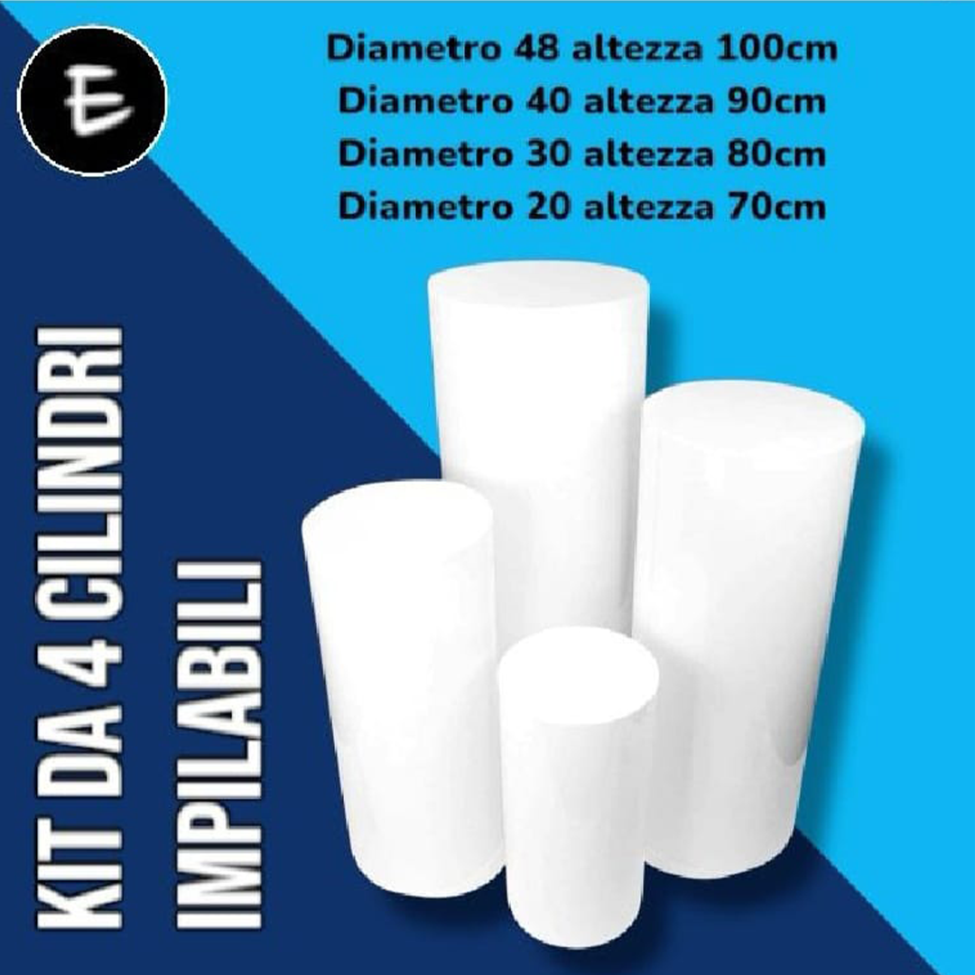 ElinorLab ™ Cilindri in Polistirolo