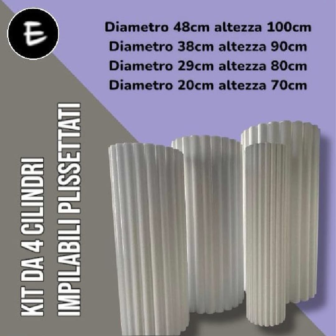 ElinorLab ™ Cilindri in Polistirolo