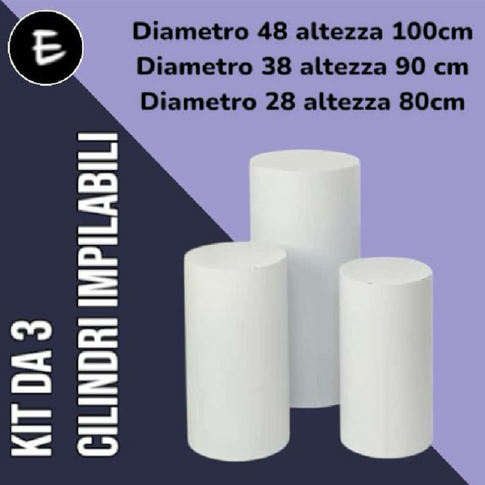 ElinorLab ™ Cilindri in Polistirolo