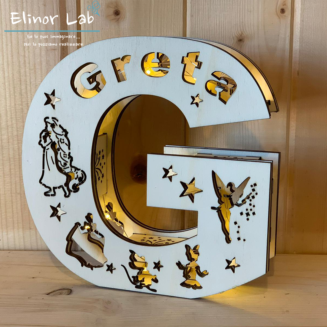 ElinorLab ™LAMPADE LETTERA