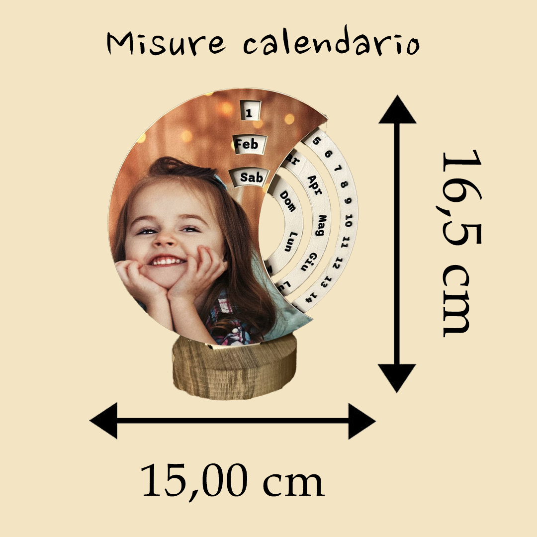 ElinorLab ™️ CALENDARIO perpetuo PERSONALIZZATO