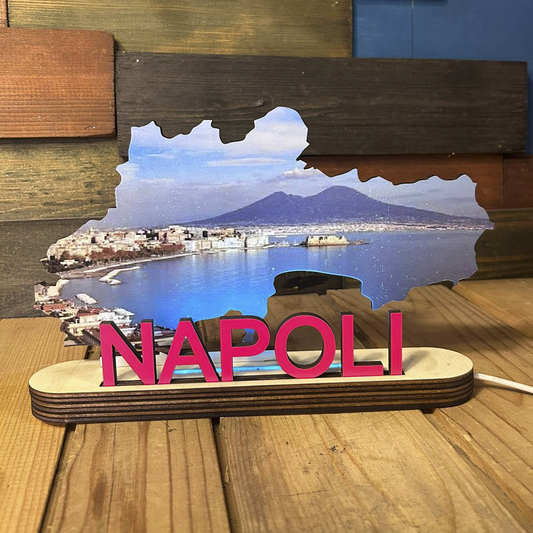 ElinorLab ™️ Lampada Golfo di Napoli regione Campania