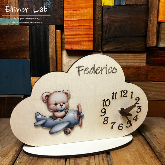 ElinorLab ™OROLOGIO NUVOLETTA