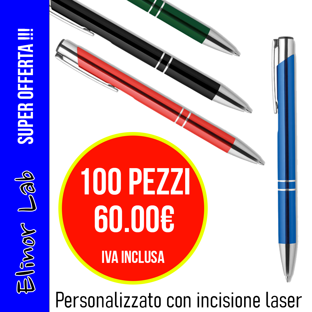 ElinorLab ™️ -Penne in alluminio personalizzate