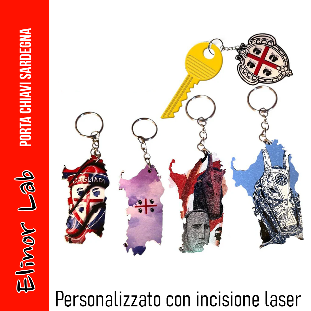 ElinorLab ™PORTA CHIAVI SARDEGNA