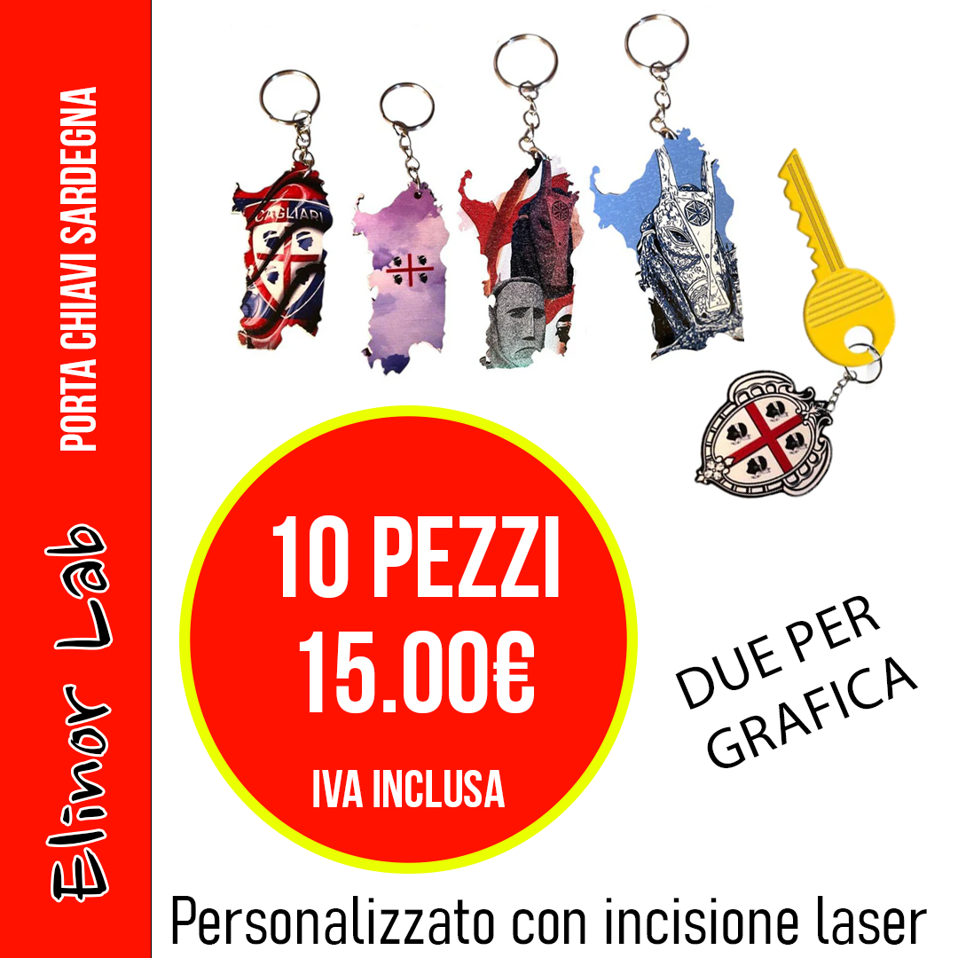 ElinorLab ™PORTA CHIAVI SARDEGNA