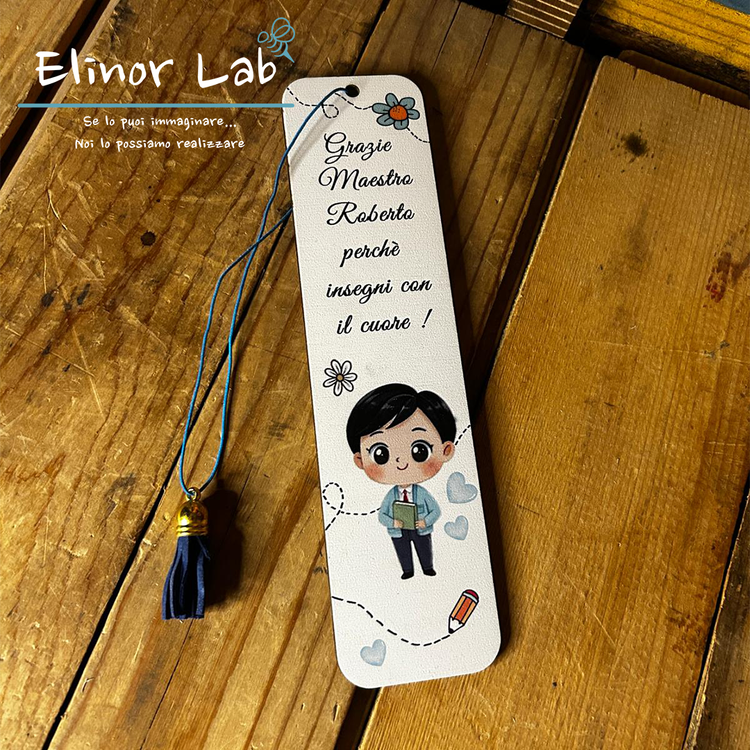 ElinorLab ™ SEGNA LIBRI PERSONALIZZATE MAESTRE