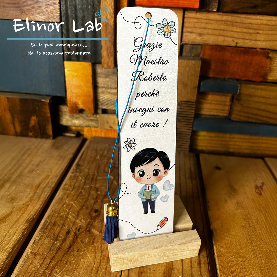 ElinorLab ™ SEGNA LIBRI PERSONALIZZATE MAESTRE
