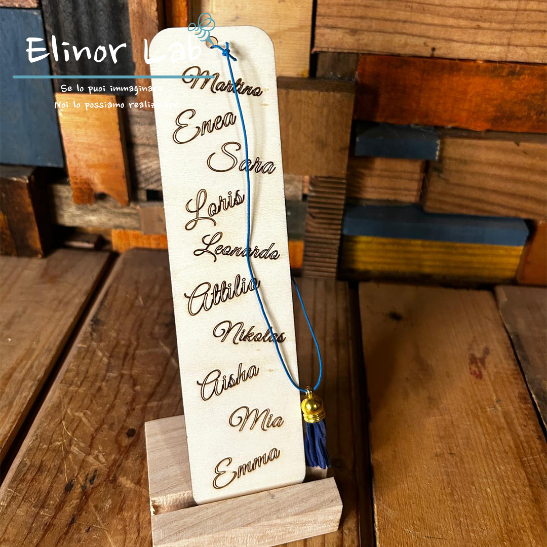 ElinorLab ™ SEGNA LIBRI PERSONALIZZATE MAESTRE