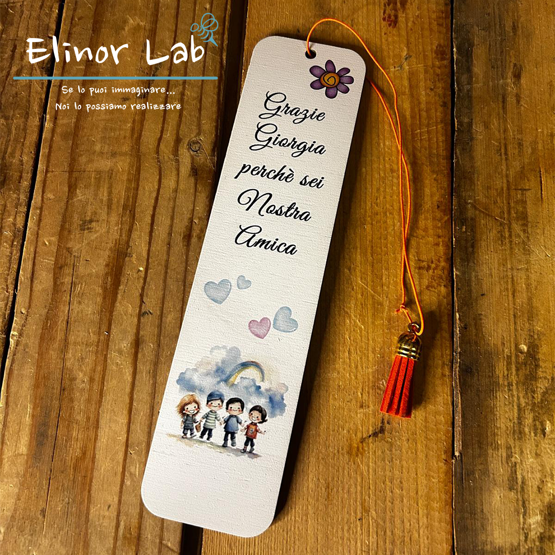 ElinorLab ™ SEGNA LIBRI PERSONALIZZATE MAESTRE