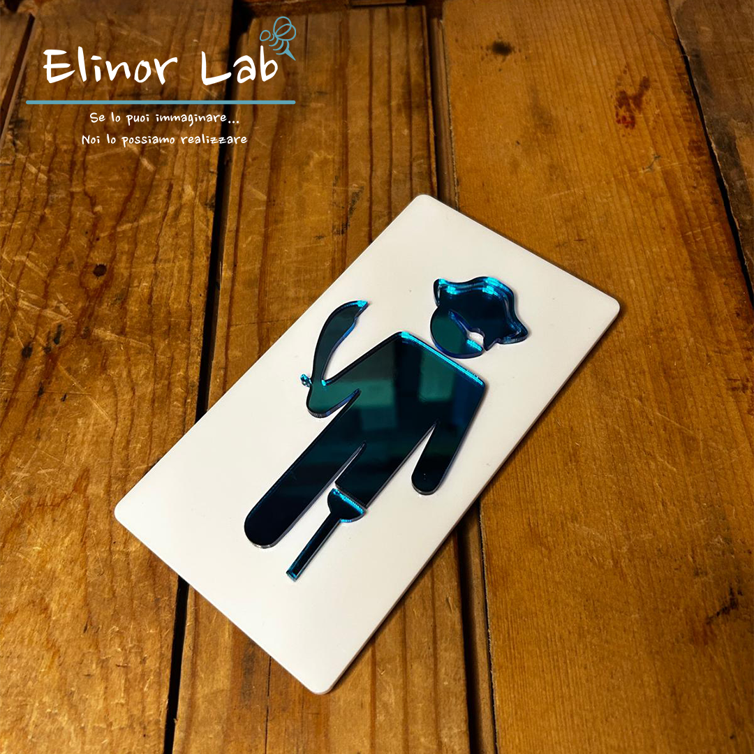 ElinorLab ™  TARGHETTE PER WC