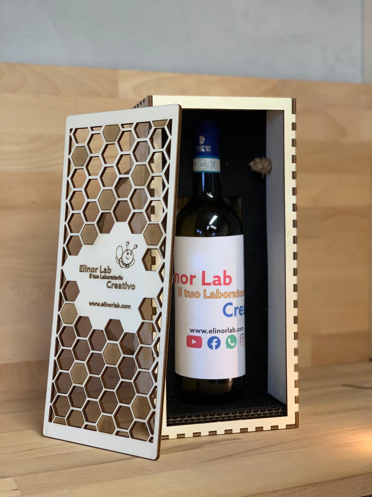 Elinorlab™ - Box per bottiglie con apertura a serranda