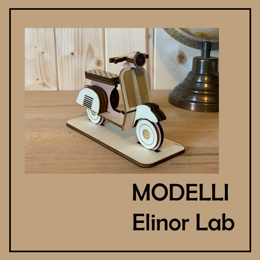 Elinorlab™ Modellino Vespa