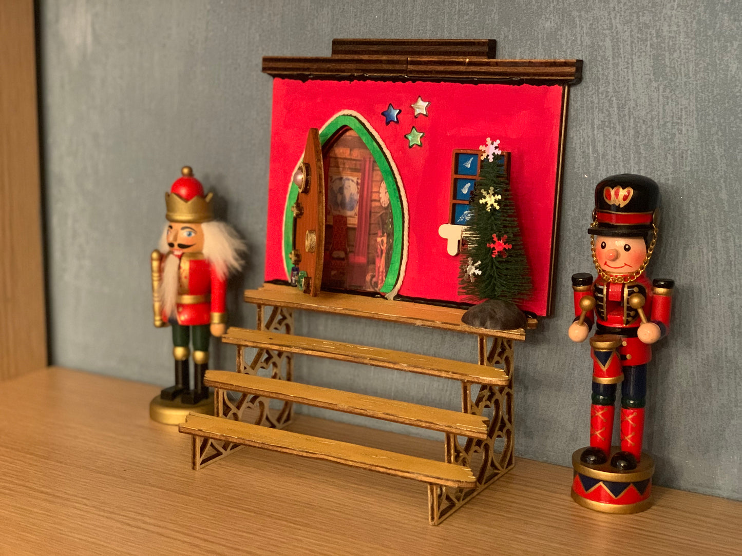 Elinorlab™ Porta dell elfo di Natale
